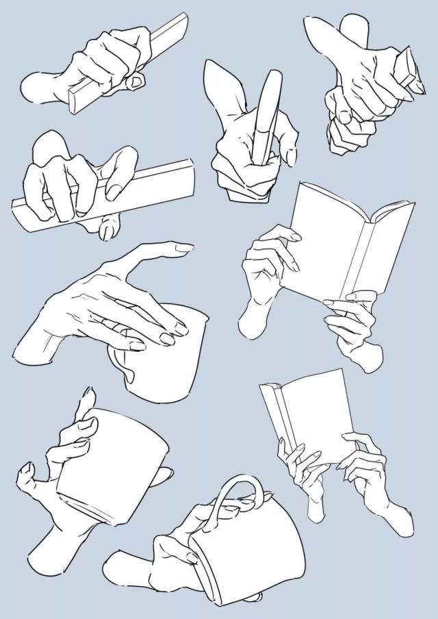 这些画画素材,够画半年了!