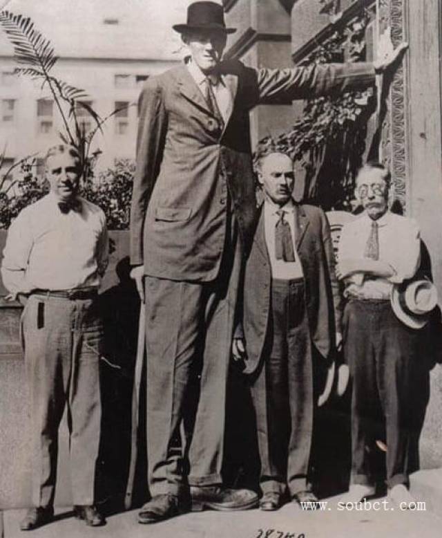 世界上最高的人:美国伊利诺伊州巨人净身高272米