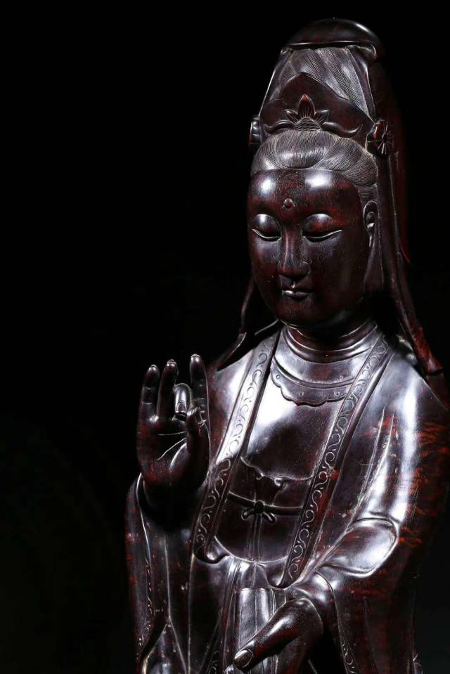 时代艺术网——海南黄花梨观音造像鉴赏