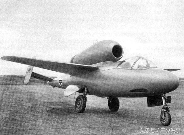纳粹的末日木头战斗机 he 162火蜥蜴