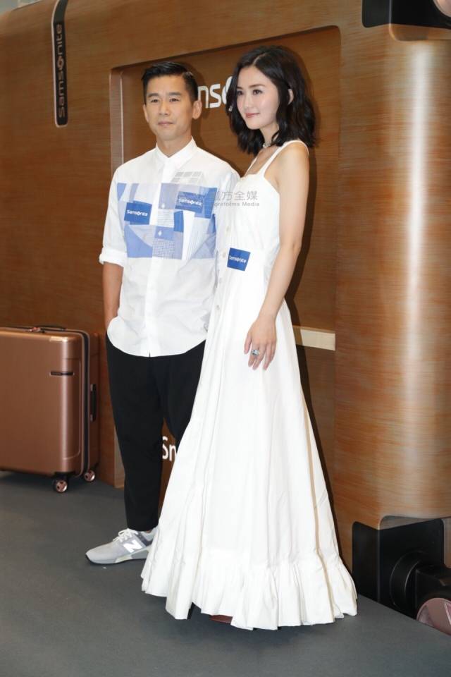 蔡卓研与林海峰合体出席活动,采访中透漏阿娇12月将要"再婚"