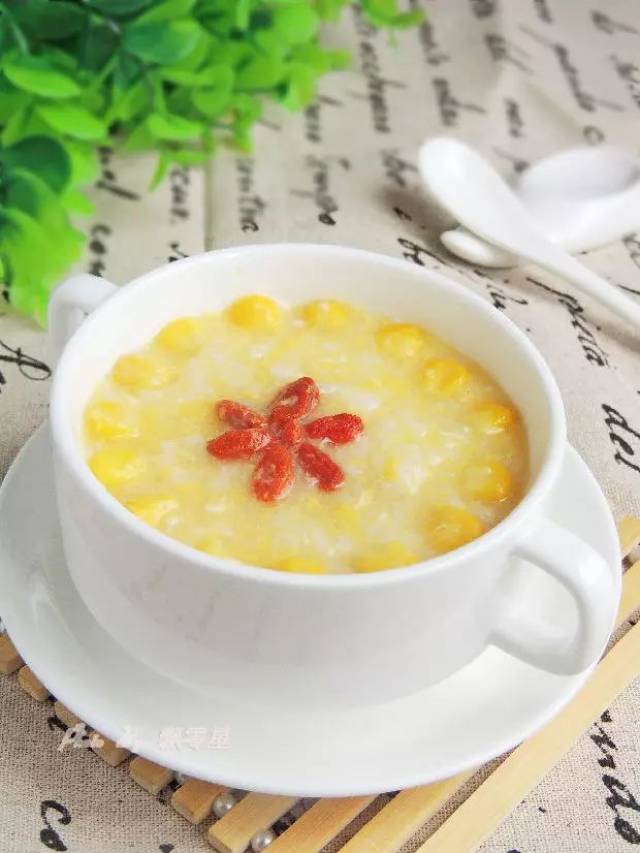 玉米蛋花粥