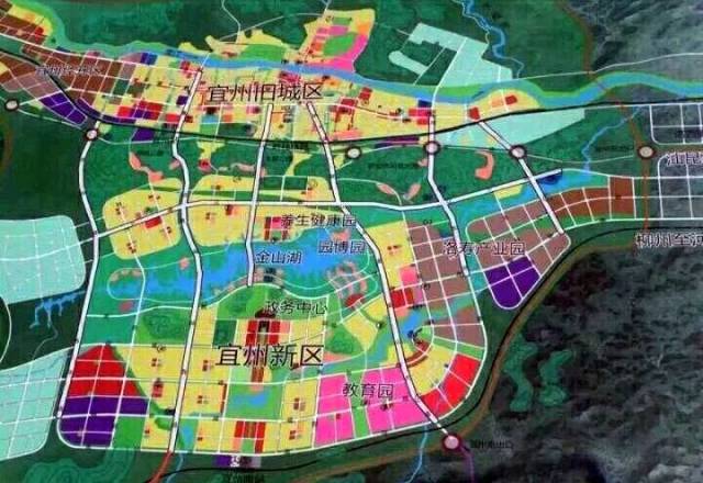 宜州区城市建设规划图.