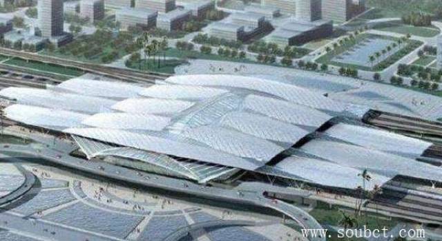 亚洲最大火车站,广州新站相当于30个天安门广