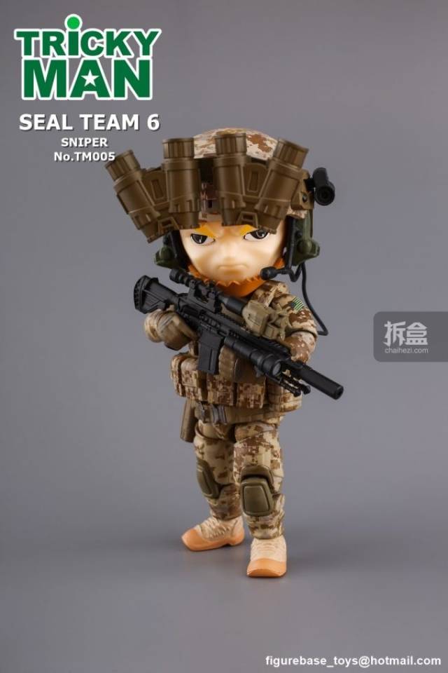 figurebase tm005 海豹6队 狙击手 q版兵人