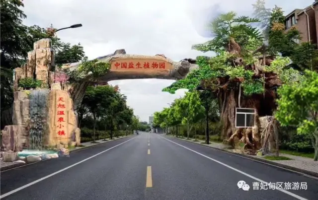 中国盐生植物园(天旭温泉小镇:项目建设如火如荼,每天都有新变化