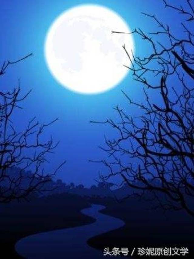 月夜梦乡图图片
