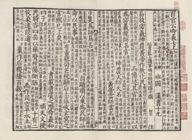 武秀成：《漢書·百官公卿表》史例發覆及史文訂誤（上）