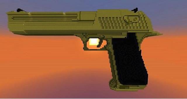 只认识98k你就落伍了 《我的世界》里这些枪随便一把就能完爆98k