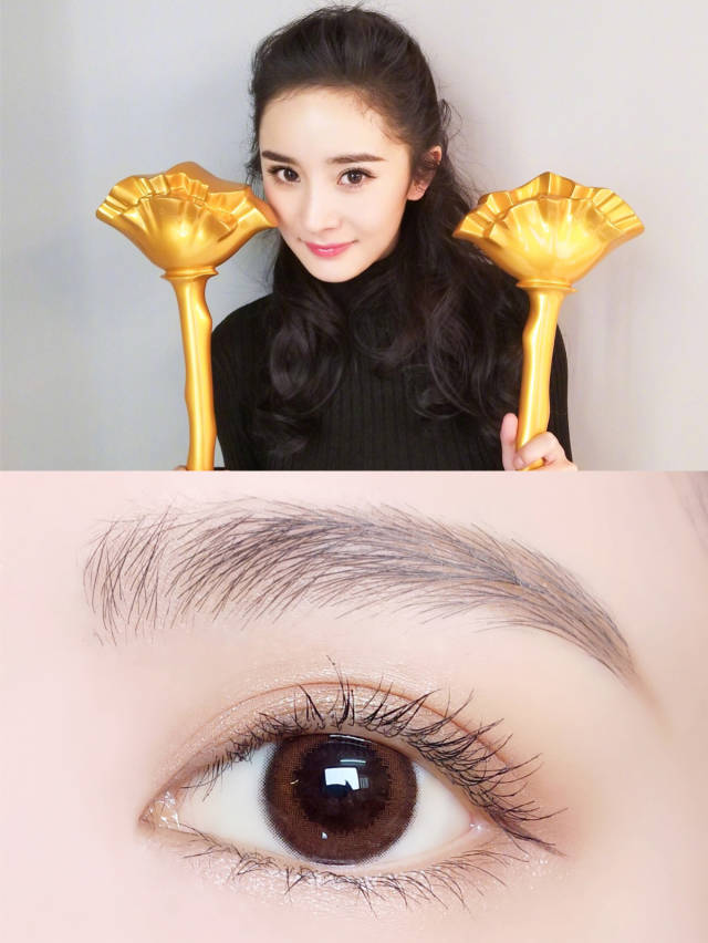 女神范冰冰,杨幂戴的都是哪款美瞳?