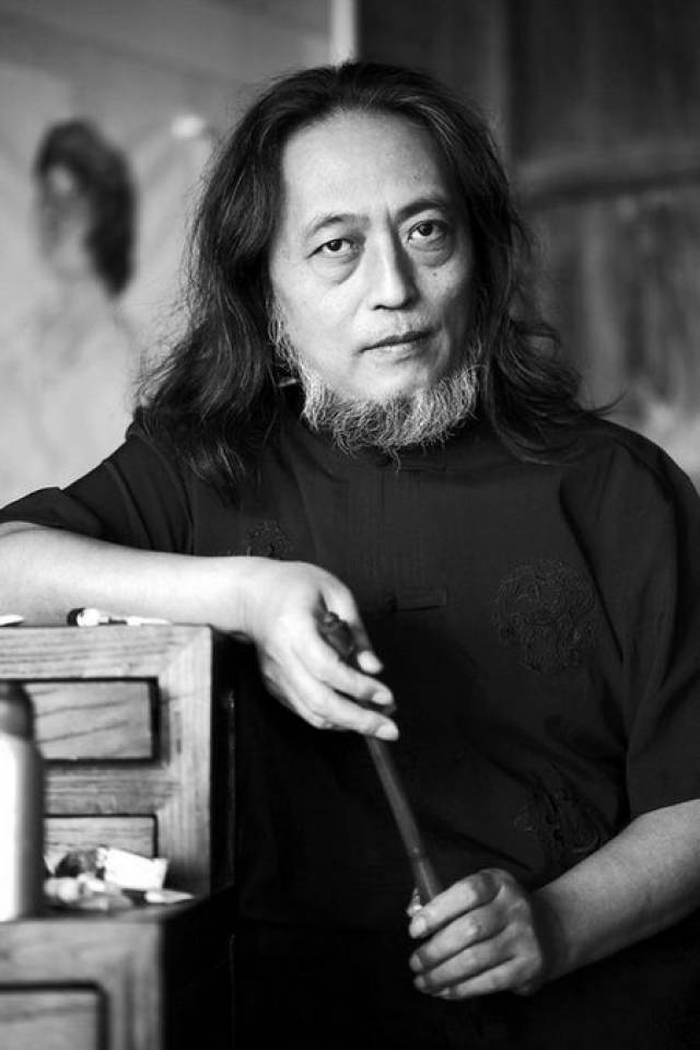 著名画家姚海峰精品团扇系列作品欣赏