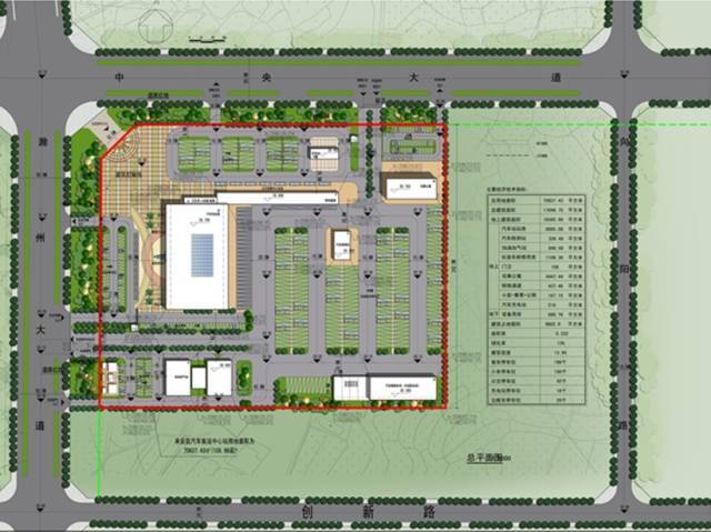 来安汽车客运中心站项目项目选址,面积,规划图……不久的将来就要投入