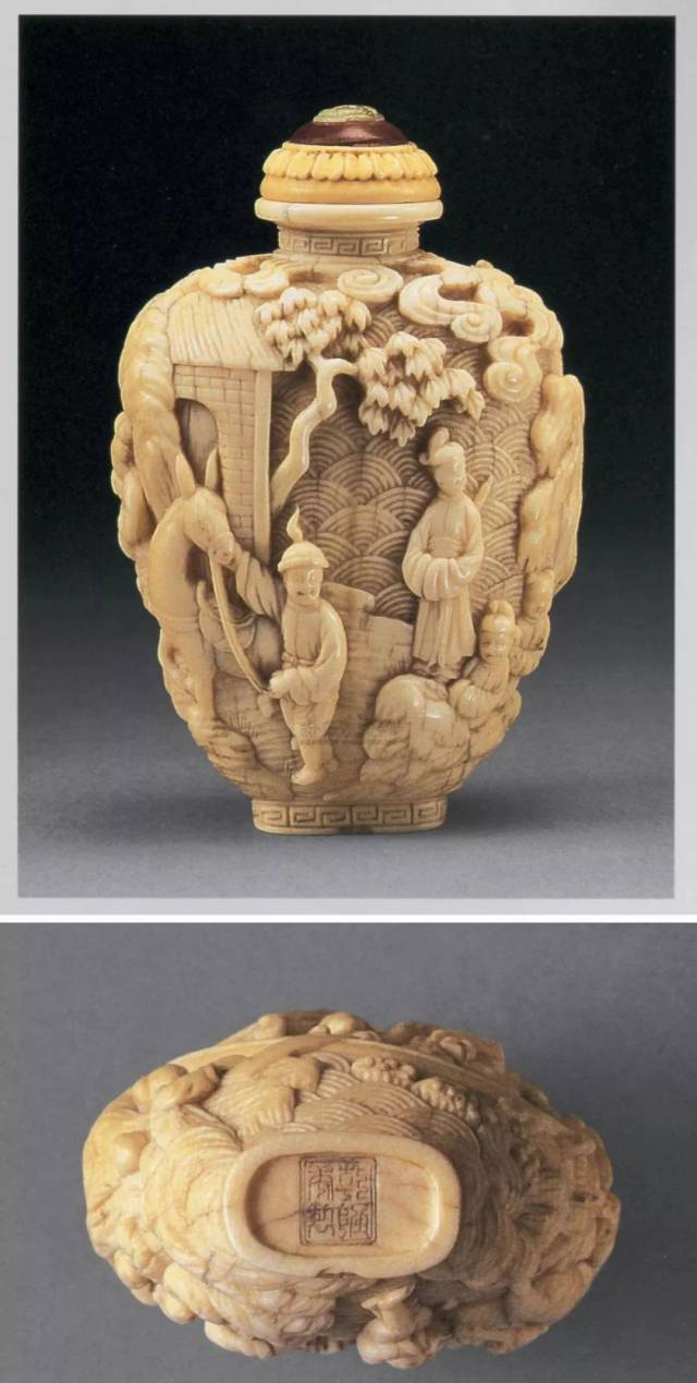 中国古美術　清時代人物彫刻瑪瑙鼻煙壺コレクションの整理品　H-2 方寸之间：鼻烟壶中的微观世界| 中國藝術品| Sotheby's