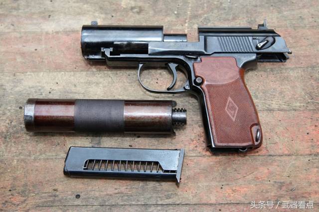 军事丨俄罗斯特种部队"雷霆"所使用的,马卡洛夫pb消声手枪