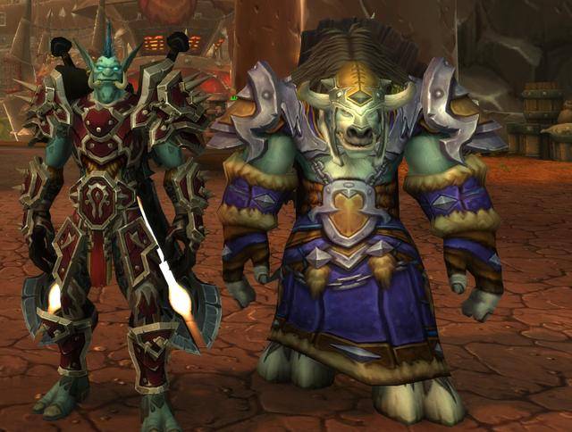 魔兽世界8.0:赞达拉巨魔游戏内对比,艾泽拉斯最高种族,无争议