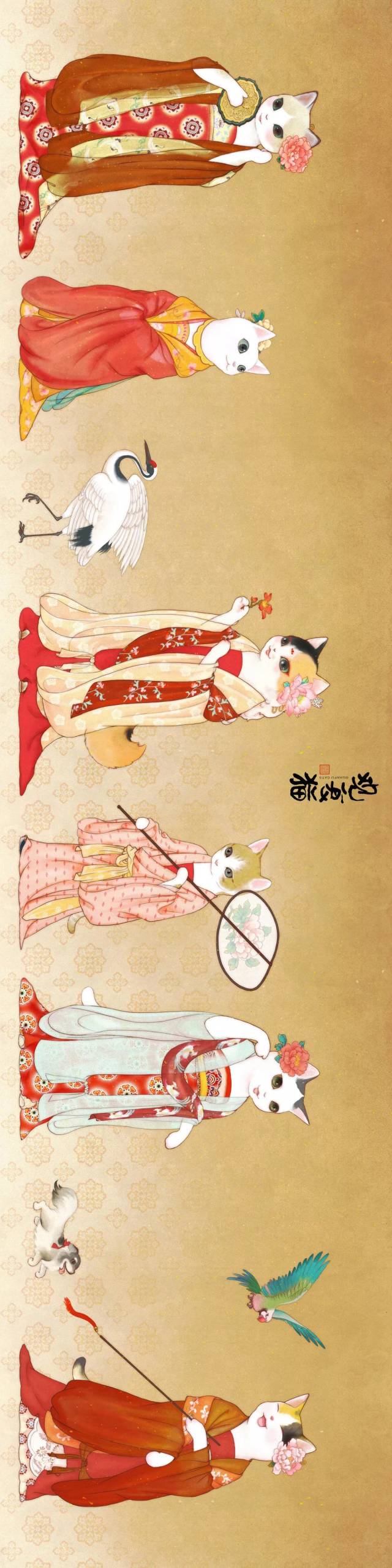 头顶上开了一朵大花花——观复猫钻进古画说文化之《簪花仕女图》