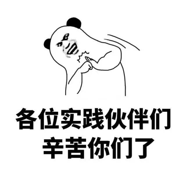 暑期社会实践表情包已上线!
