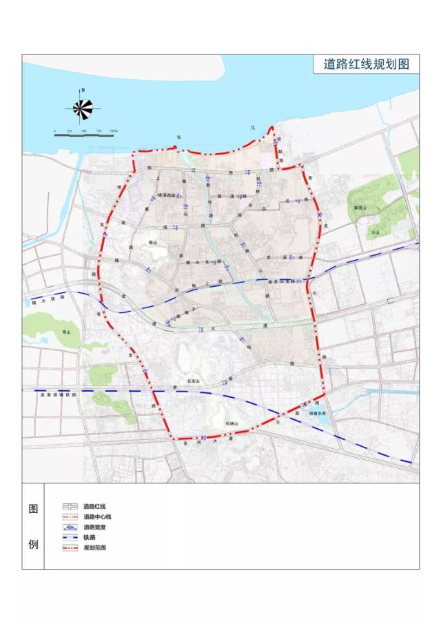 镇江道路规划图2030图片