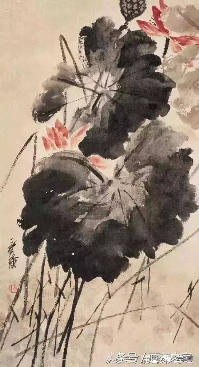 国画大师张大千、 齐白石、黄永玉等7位名家荷花精品赏析！