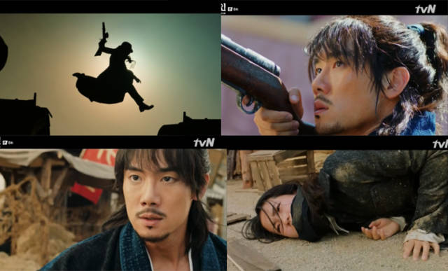 《阳光先生》一场女主角高爱信和具东魅的追逐枪击戏,拍出了电影