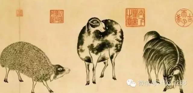 传承】明清绘画中的画羊图说_搜狐网