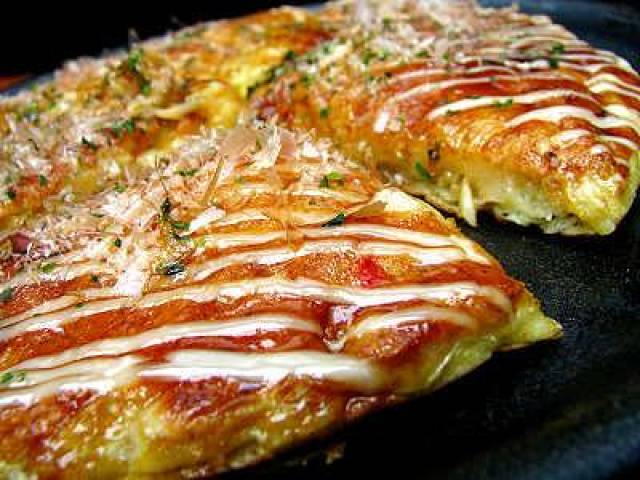 明天不吃中式早餐了,换个日式煎饼也就是大阪烧试一下