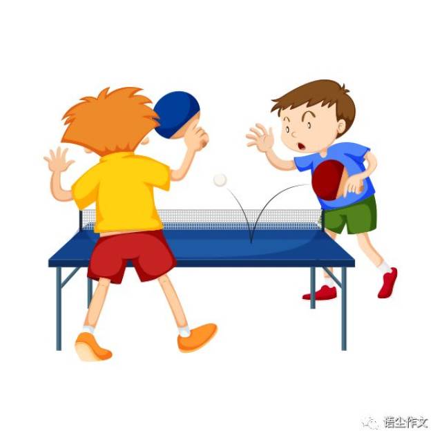 打乒乓球—吕佳琪(二年级 精品悦读)