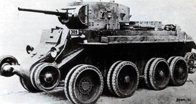 战场上的飙车党 苏联bt-7快速坦克_手机搜狐网