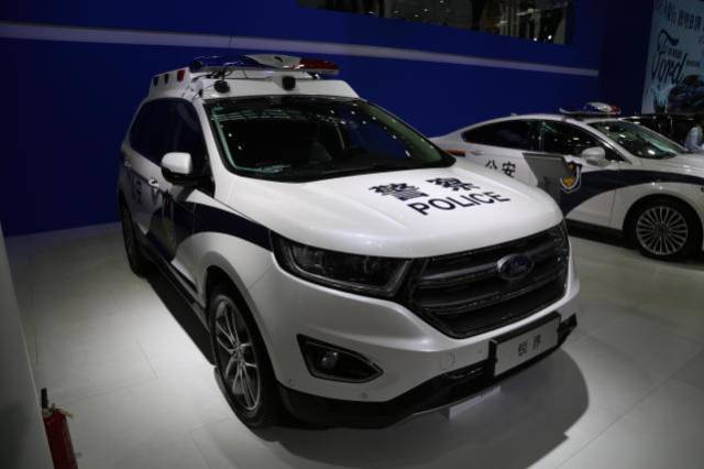 [深圳国际车展]福特-锐界警车 威武雄姿,过目难忘!