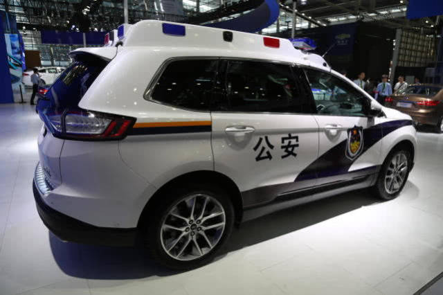 [深圳国际车展]福特-锐界警车 威武雄姿,过目难忘!