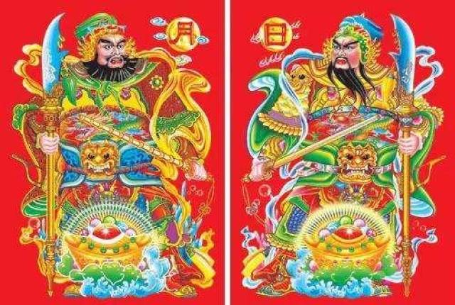 秦叔宝门神图片,秦琼秦叔宝图片,尉迟恭门图片_大山谷图库