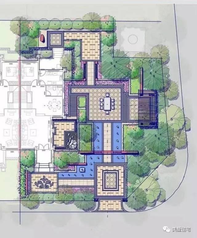 关注微信公众号:meishuzhuzhai(长按复制可搜索) ,免费500套农村别墅