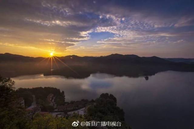 信阳新县香山湖风景区