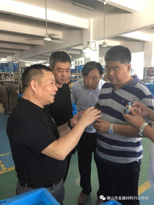 浙江正康董事长黄建聪欢迎山东盛阳董事长徐明华一行到访交流不锈钢