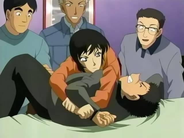 宫本以免费美食为诱饵骗佐藤来,结果佐藤在联谊会场看见自己的男朋友