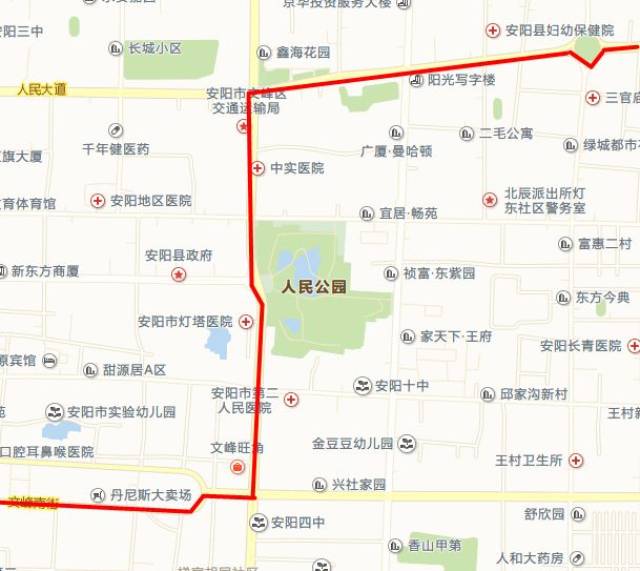 安阳7路公交车路线图图片