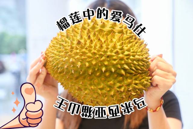 霸气猫山王选用了"马来西亚猫山王"为原料,不仅是 榴莲中的爱马仕,更