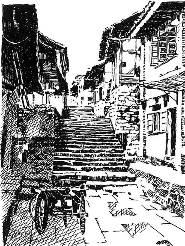 重庆网红梯坎刷屏了这样的山城太美