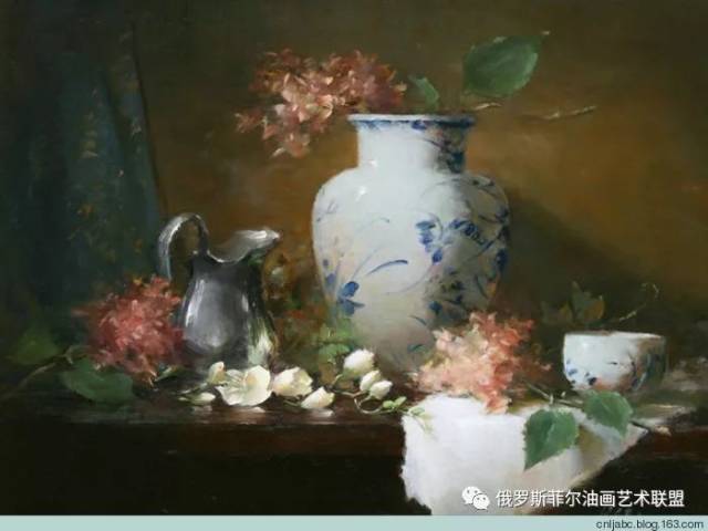 美国女画家帕特丽夏Rohrbacher油画花卉静物欣赏_搜狐网