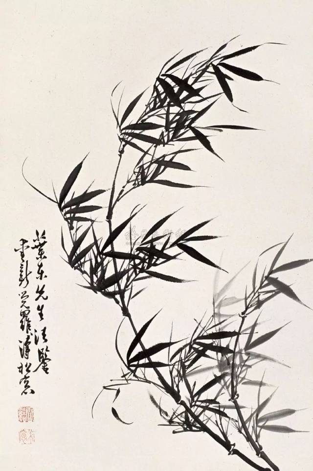 大师笔下的"风竹":遒劲洒脱,生机勃勃