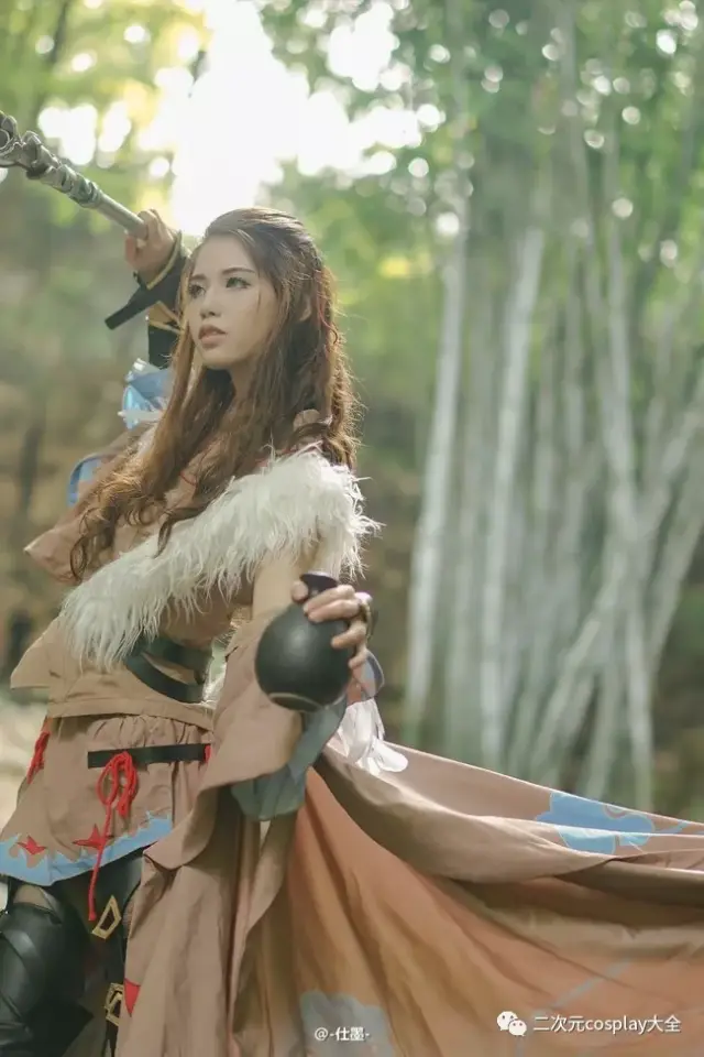 恣意飒爽剑网三秦风丐姐,潇洒可帅气了的丐帮成女cos