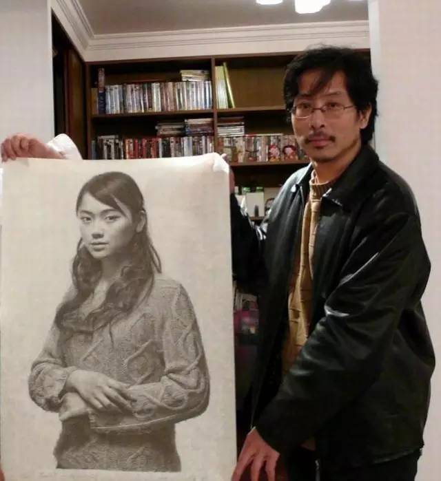 冷军的2张素描画，百看不厌！_搜狐网
