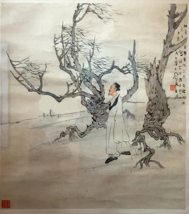 苏试词意 吕风子 68x61.5cm 1940年