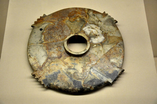 玉牙壁 成都金沙遗址出土