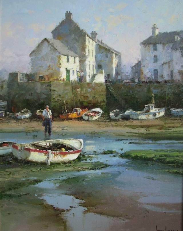 澳大利亚画家伊瓦尔斯.维斯风景绘画作品欣赏
