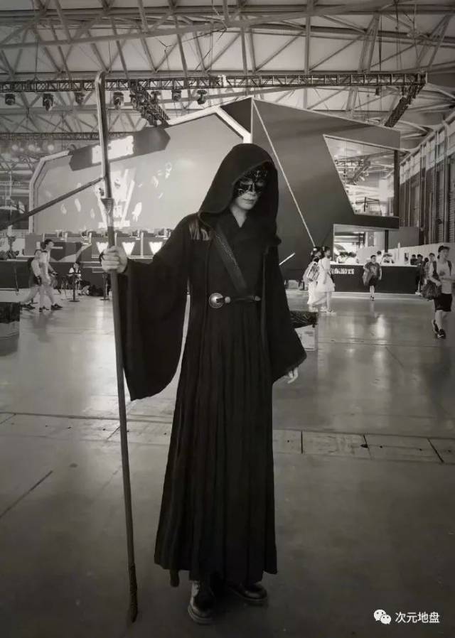 2018上海chinajoy惊现神仙cos,黑袍使别走