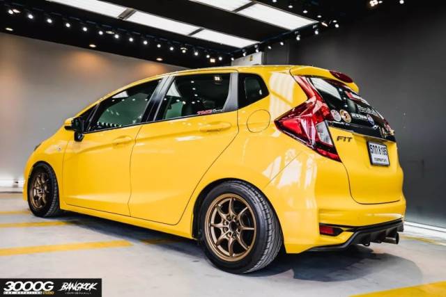 本田飞度改装案例 —— 再来一台 spoon黄的后期飞度!