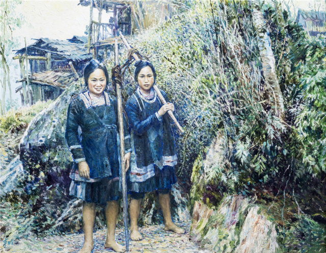 翰墨生辉:著名画家沈丰明油画艺术
