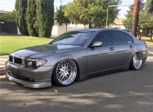 气动避震李洋分享宝马745e65改装accuair气动悬架案例