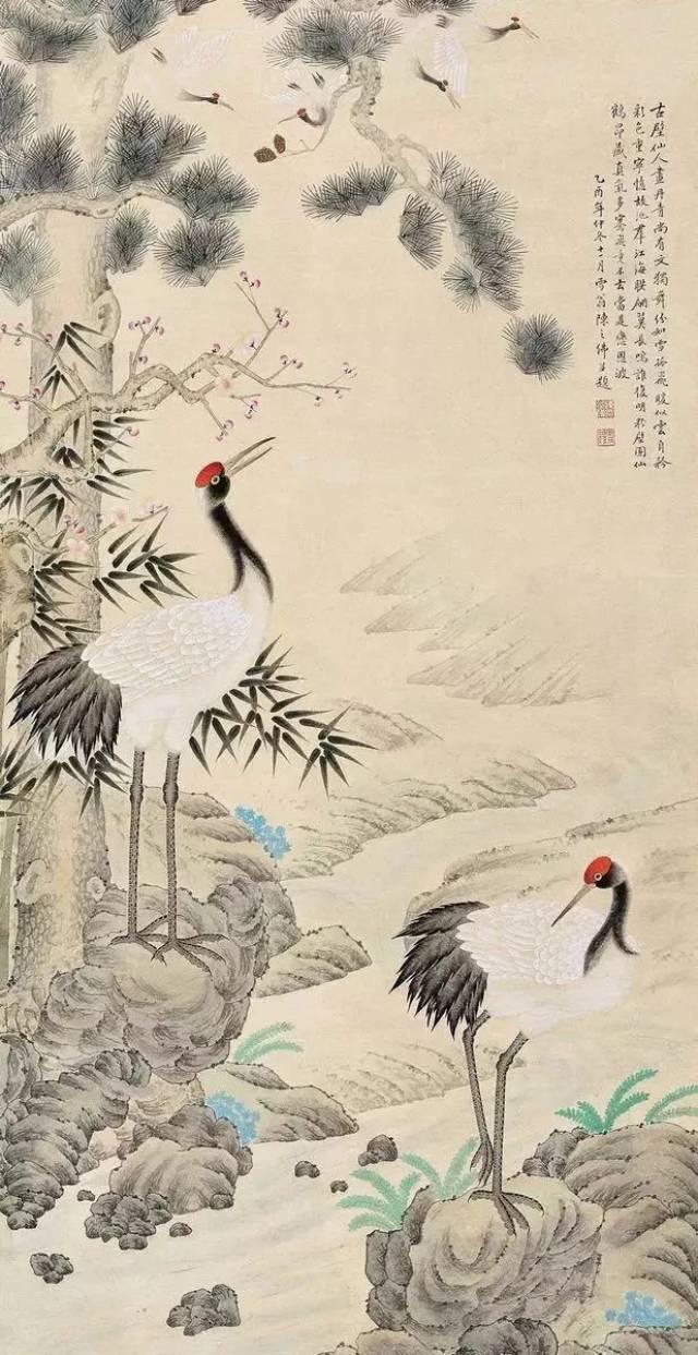 雪翁 花鳥圖 雪翁 花鳥圖